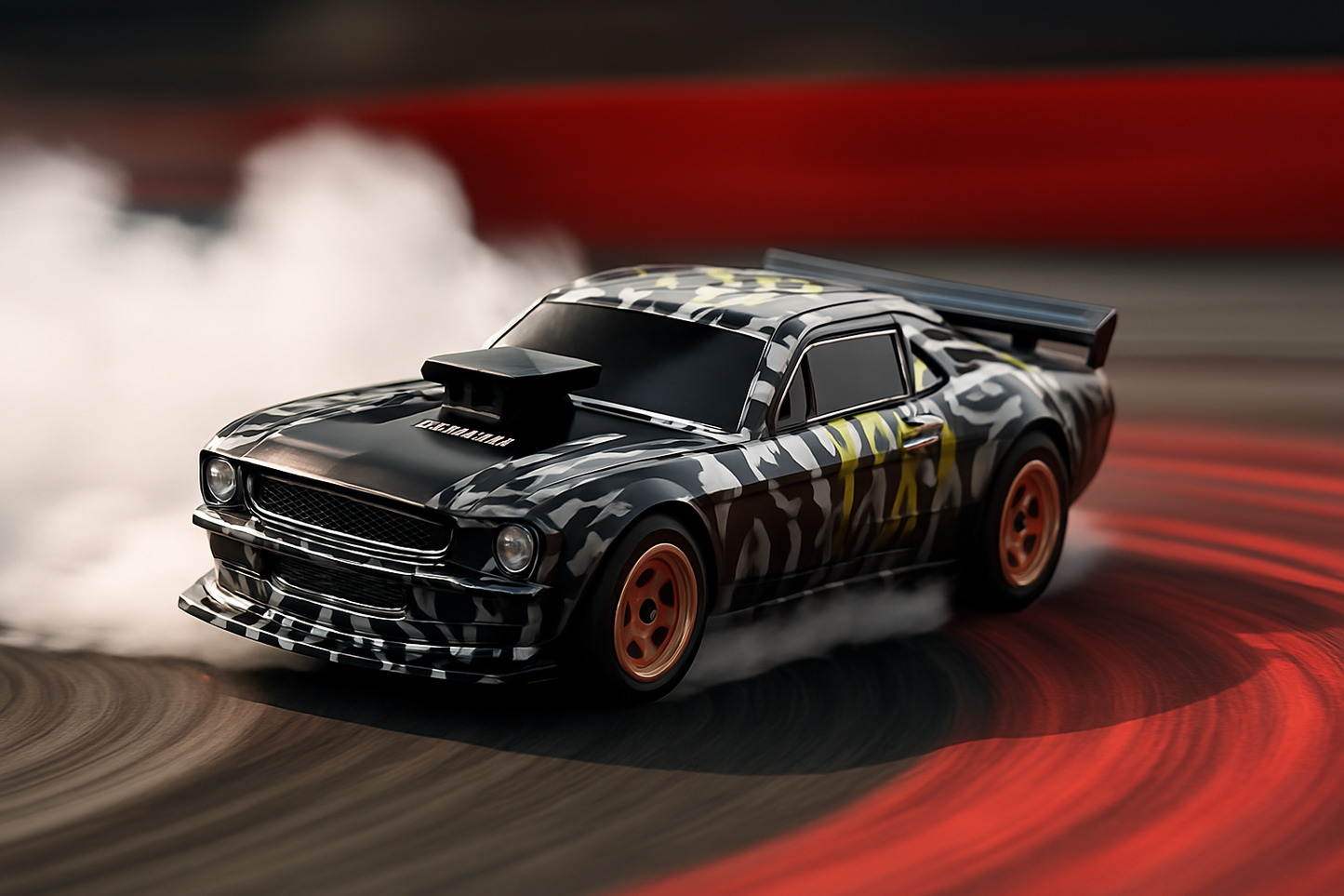 modified 1965 Ford Mustang